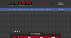 Desktop Screenshot of abform.com